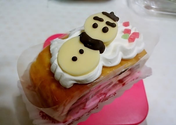 高千穂の前田菓子舗さんの可愛いケーキ